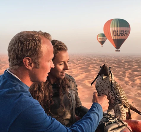 Overnight Desert Safari & Hot Air Balloon Combo, , medium