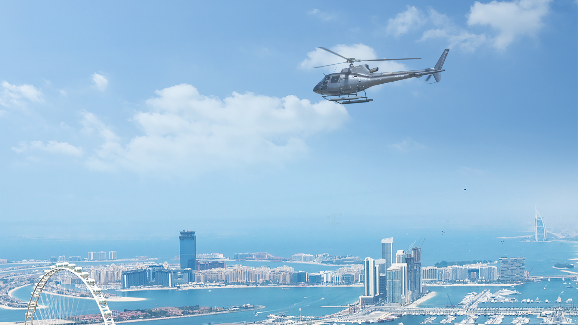 Helicopter Tour in Dubai, , large