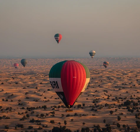 Overnight Desert Safari & Hot Air Balloon Combo, , medium