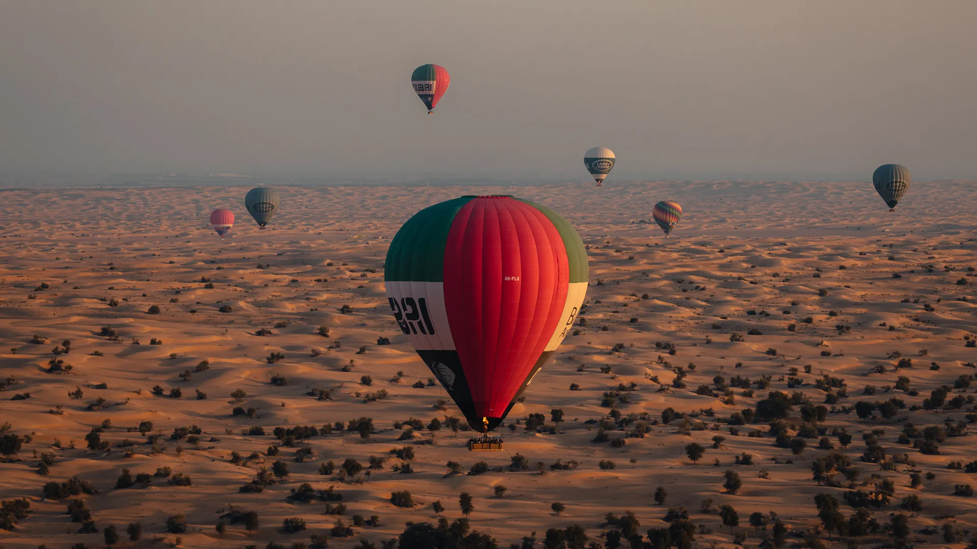 Overnight Desert Safari & Hot Air Balloon Combo, , large